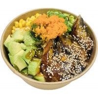 Poke bowl paling* 4 plakjes